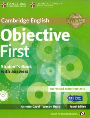 دانلود کتاب Objective First for Spanish Speakers Student’s Book with Answers 4th Edition
