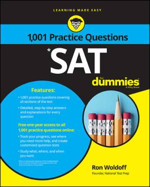 دانلود کتاب 1,001 SAT Practice Questions For Dummies