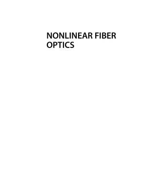 دانلود کتاب Nonlinear Fiber Optics 6th Edition