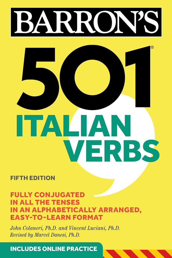 دانلود کتاب 501 Italian Verbs, Fifth Edition (Barron’s 501 Verbs)