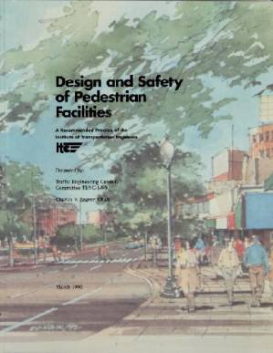 دانلود کتاب Design and Safety of Pedestrian Facilities
