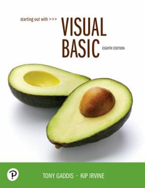 دانلود کتاب Starting Out With Visual Basic (8th Edition)