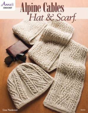 دانلود کتاب Alpine Cables Hat & Scarf