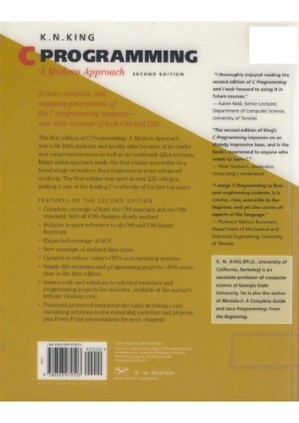 دانلود کتاب C Programming: A Modern Approach (searchable & with contents)