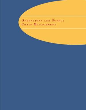 دانلود کتاب Operations and supply chain management
