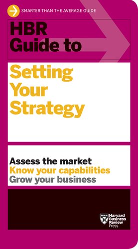 دانلود کتاب HBR Guide to Setting Your Strategy