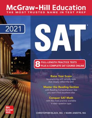 دانلود کتاب McGraw-Hill Education SAT 2021