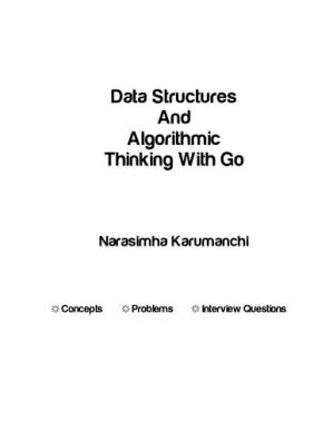 دانلود کتاب Data Structures and Algorithmic Thinking with Go: Data Structure and Algorithmic Puzzles