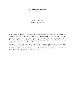 دانلود کتاب Geometry unbound