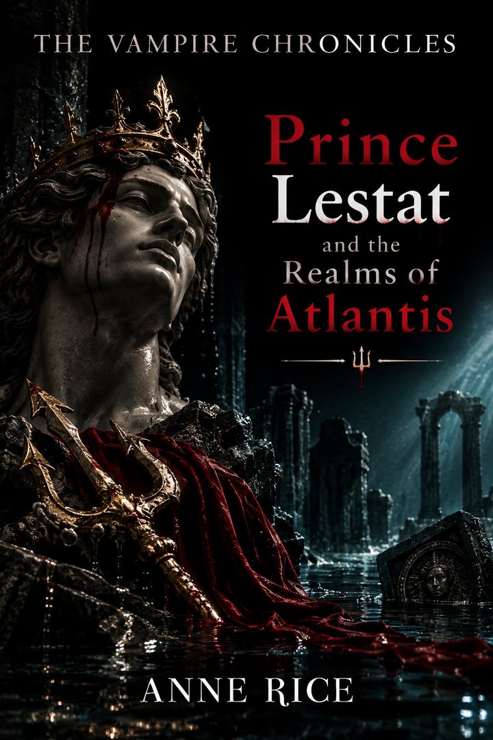 کتاب Prince Lestat and the Realms of Atlantis (شاهزاده لستات و قلمروهای آتلانتیس) اثر ان رایس | جلد دوازدهم مجموعه The Vampire Chronicles | نسخه EPUB انگلیسی