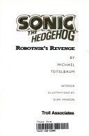 دانلود کتاب Sonic the Hedgehog: ROBOTNIK’S REVENGE