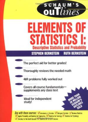 دانلود کتاب Schaum’s Outline of Elements of Statistics I: Descriptive Statistics and Probability