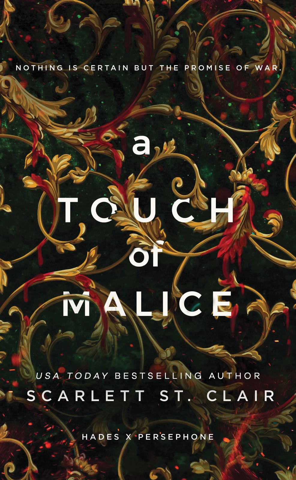 کتاب A Touch of Malice (لمسی از شرارت) اثر اسکارلت سنت کلیر | جلد پنجم مجموعه Hades x Persephone Saga | نسخه PDF انگلیسی