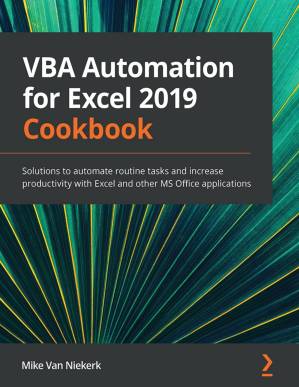 دانلود کتاب VBA Automation for Excel 2019 Cookbook