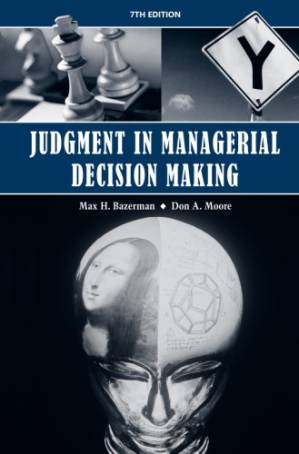 دانلود کتاب Judgment in managerial decision making