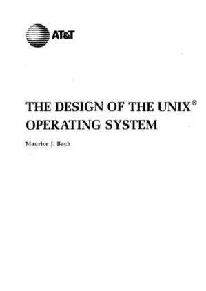 دانلود کتاب The design of the UNIX operating system