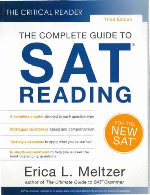 دانلود کتاب The Complete Guide to SAT Reading