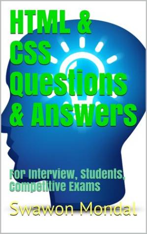 دانلود کتاب HTML & CSS Questions & Answers: For Interview, Students, Competitive Exams
