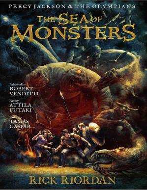 دانلود کتاب 02 The Sea of Monsters (GRAPHIC NOVEL)
