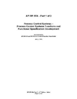 دانلود کتاب Process Control Systems Functions and Functional Specification Development