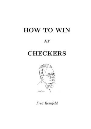 دانلود کتاب How to Win at Checkers