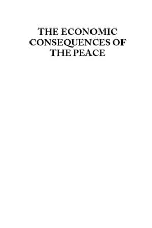 دانلود کتاب The economic consequences of the peace