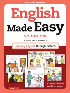 دانلود کتاب English Made Easy Volume One: A New ESL Approach: Learning English Through Pictures