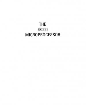 دانلود کتاب The 68000 Microprocessor