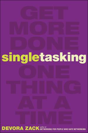 دانلود کتاب Singletasking get more done-one thing at a time