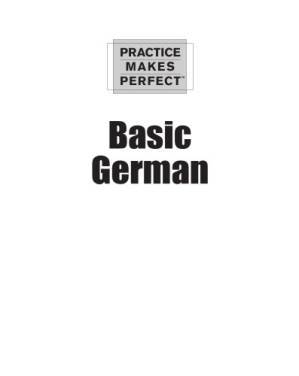 دانلود کتاب Practice makes perfect basic German