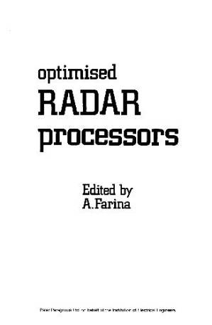 دانلود کتاب Optimised radar processors
