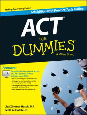 دانلود کتاب ACT For Dummies, with Online Practice Tests