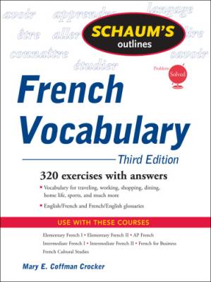 دانلود کتاب French: based on Schaum’s outline of French grammar and French vocabulary
