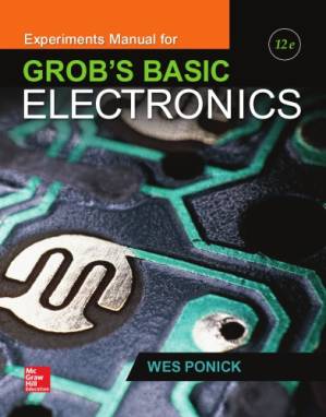 دانلود کتاب Experiments Manual for Grob’s Basic Electronics