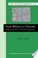 دانلود کتاب From Whitney to Chomsky
