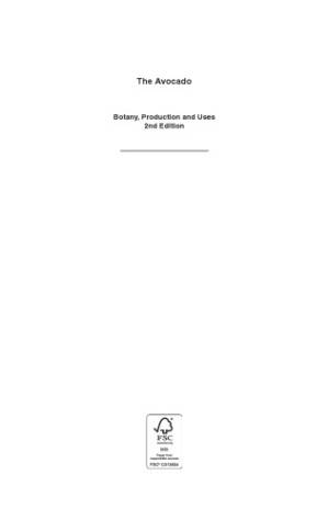 دانلود کتاب The Avocado botany, production and uses