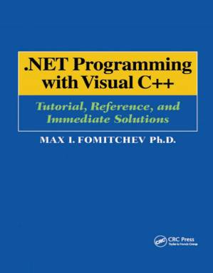 دانلود کتاب .NET Programming with Visual C++: Tutorial, Reference, and Immediate Solutions