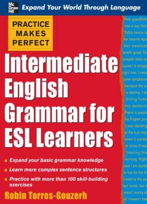 دانلود کتاب Intermediate English grammar for ESL learners