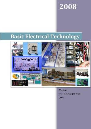 دانلود کتاب Basic Electrical Technology