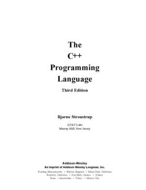 دانلود کتاب TheC++programming language