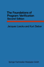 دانلود کتاب The Foundations of Program Verification