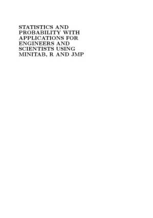 دانلود کتاب Statistics and Probability with Applications for Engineers and Scientists Using MINITAB, R and JMP