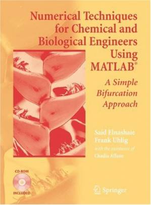 دانلود کتاب Numerical Techniques for Chemical and Biological Engineers Using MATLABr