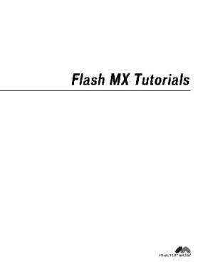 دانلود کتاب Flash MX Tutorials
