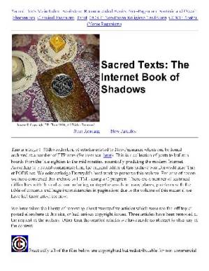 دانلود کتاب The Internet Book of Shadows