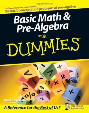 دانلود کتاب Basic Math and Pre-Algebra For Dummies