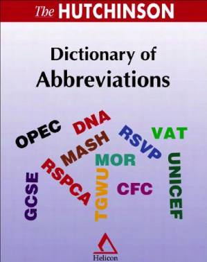 دانلود کتاب The Hutchinson Dictionary of Abbreviations