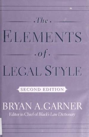 دانلود کتاب The Elements of Legal Style