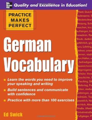 دانلود کتاب Practice Makes Perfect: German Vocabulary Book