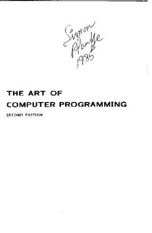 دانلود کتاب The Art of Computer Programming